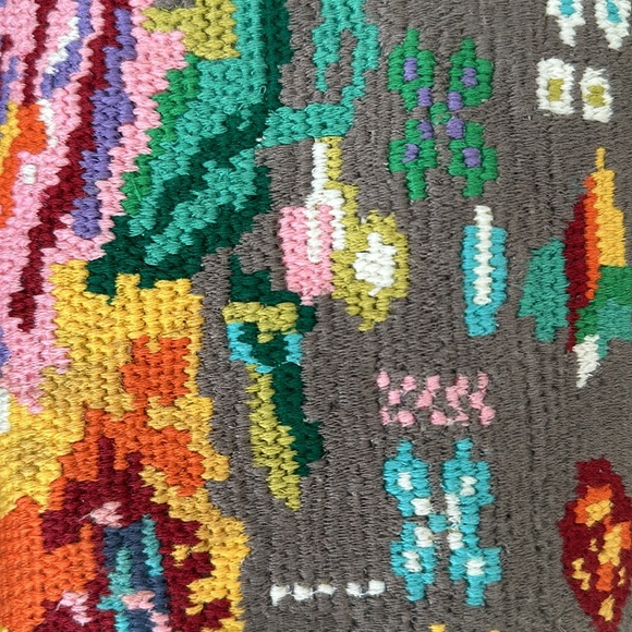 Manoush embroidered lined mini skirt. Purchased in Paris. - Picture 4 of 4